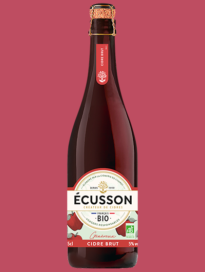 Cidre Ecusson Brut Bio