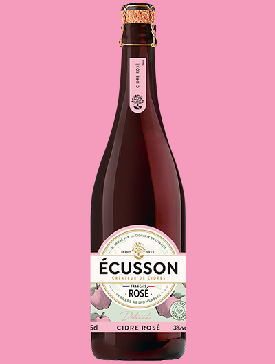 Ecusson rosé