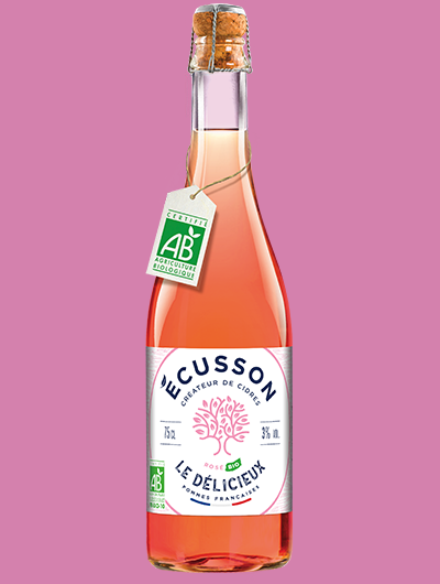 Ecusson - Cidre doux bio 2,5% (75cl) commandez en ligne avec Flink !